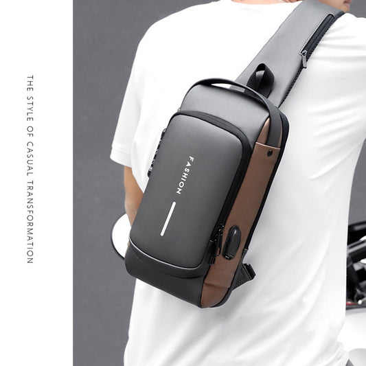 Bolso Impermeable Anti robo con Puerto de Carga