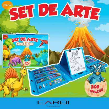 Set de Arte Infantil » 208 Piezas