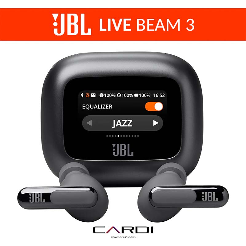 Audífonos Inalámbricos JBL Live Beam 3 NC Bluetooth, Touch