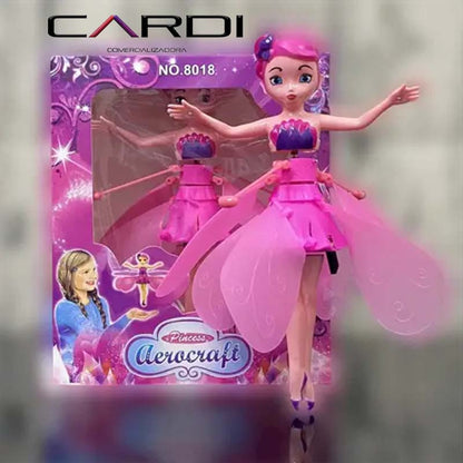 Hada Voladora con luces y sensor