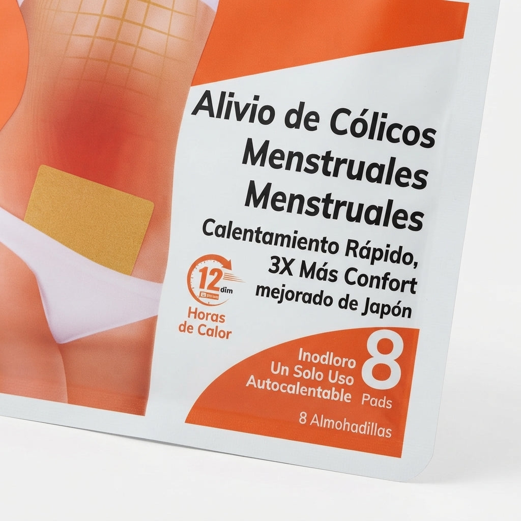 Parche Térmico Cólicos Menstruales