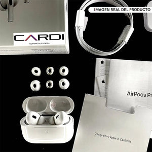 AirPods Pro 2da Generación (AAA) Calidad 1.1 + forro y cordón gratis + Tutorial 🎁