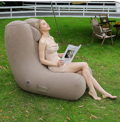Silla Inflable Reclinable Mingchan con Almohada