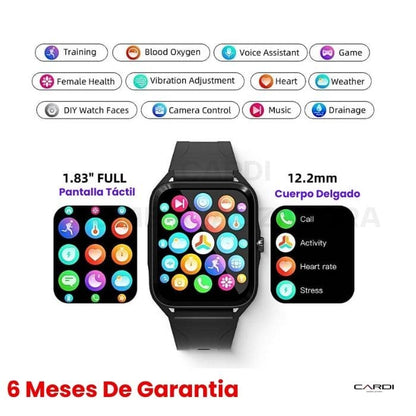 Smartwatch sumergible Q1 + 6 Meses de Garantía