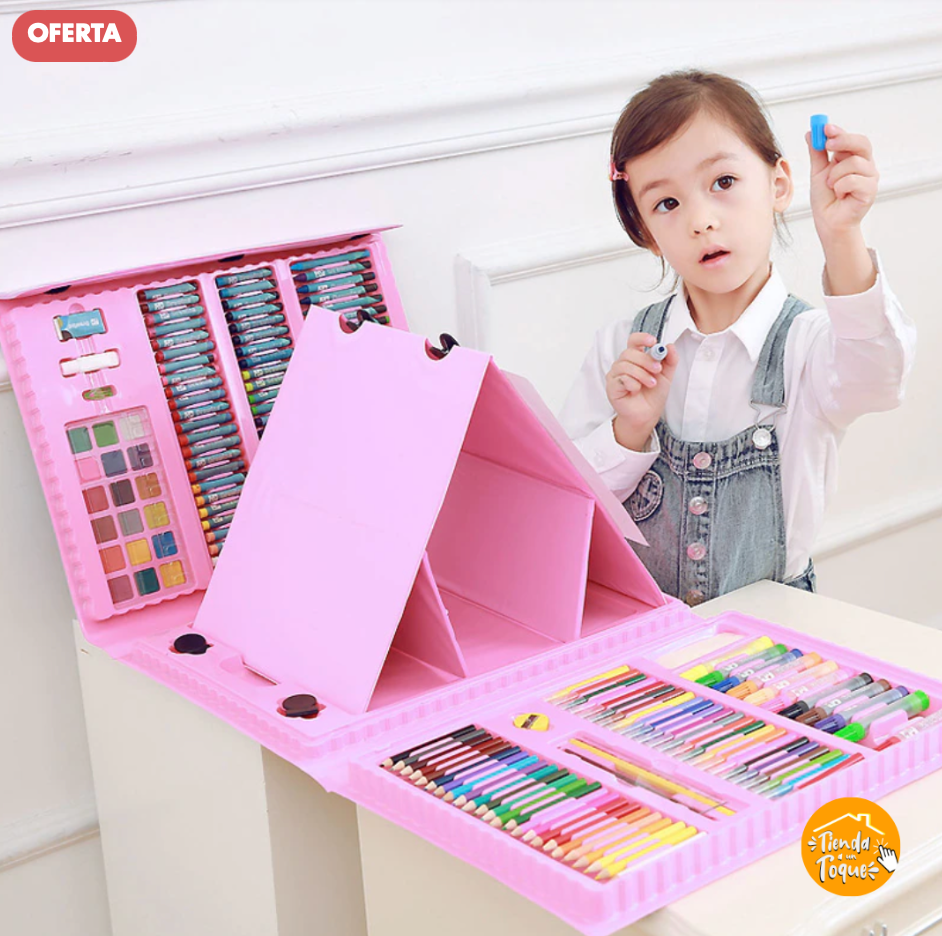 Set de Arte Infantil » 208 Piezas