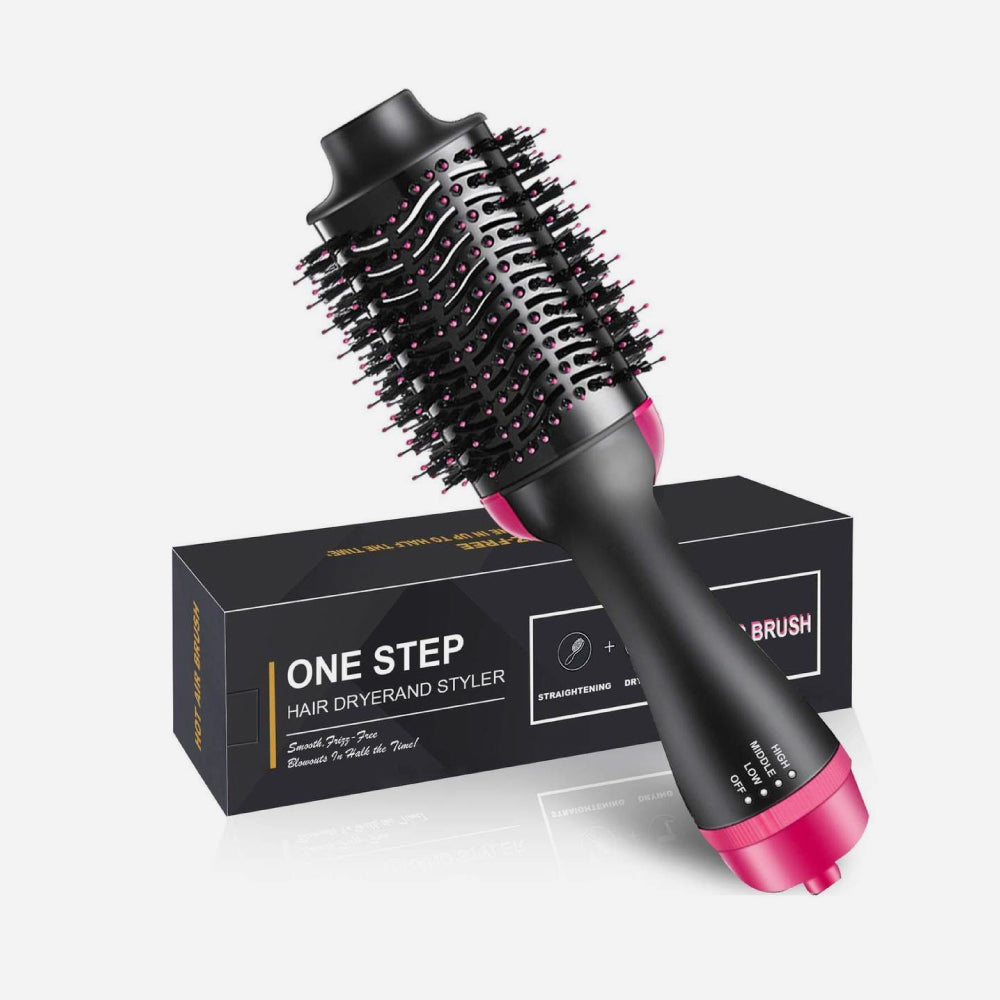 Cepillo 3 en 1 One Step Secador, Plancha y Rizadora 🌟 VOLUMINIZADOR 