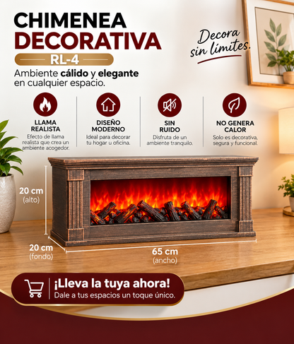 Chimenea Decorativa RL-4 60x20 cm