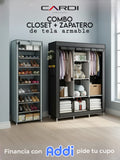 Combo Closet Ropero + Zapatero