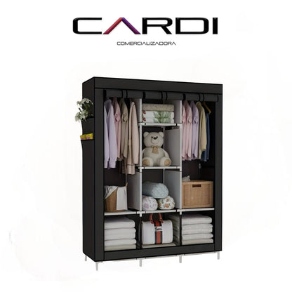 Closet Ropero Armable 3 Puertas Organizador Portátil