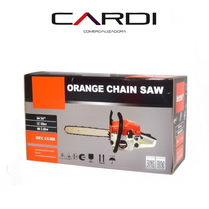 🪓  – Motosierra Orange Chain Saw