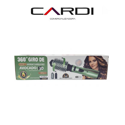 Cepillo Secadora y Modeladora Aguacate NB-2401