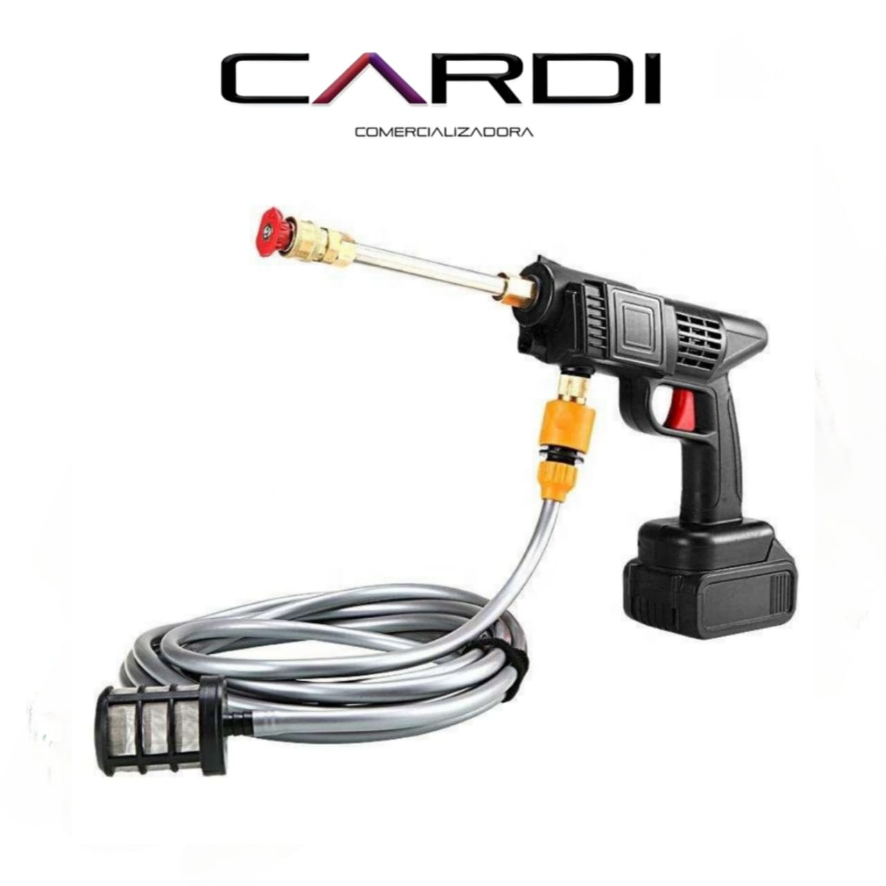 🚗🌿 Hidrolavadora Portatil + 2 Baterías 💦