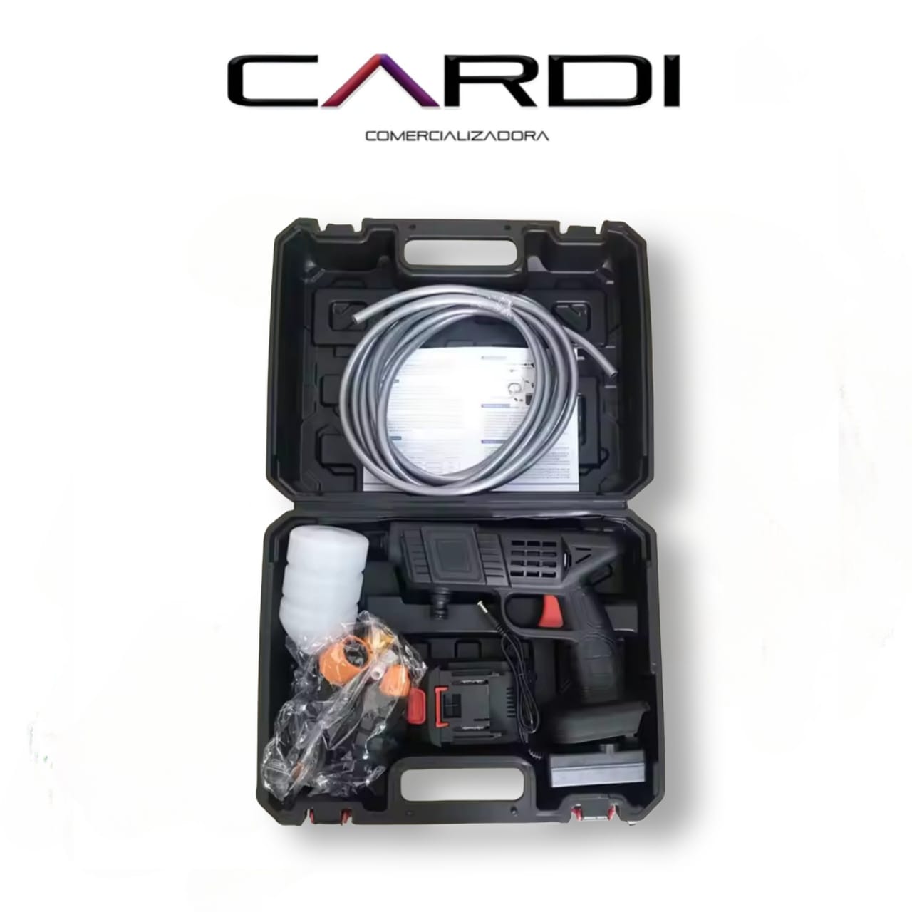 🚗🌿 Hidrolavadora Portatil + 2 Baterías 💦