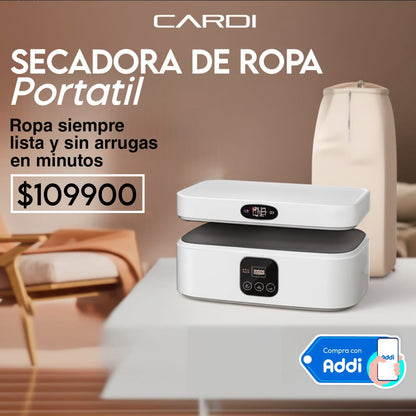 SECADORA PORTATIL DE ROPA ELECTRICA