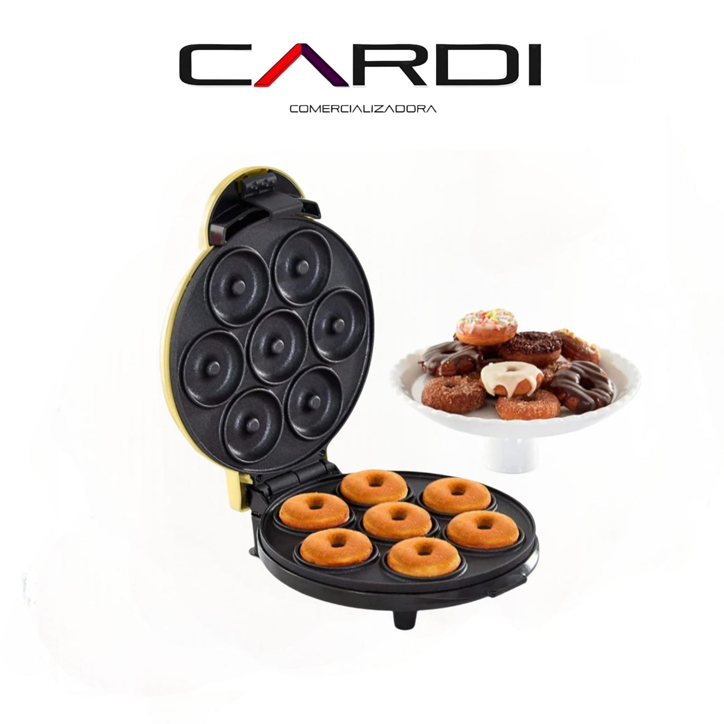 Maquina Mini Donas De 7 Espacios