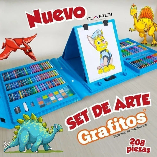Set de Arte Infantil » 208 Piezas