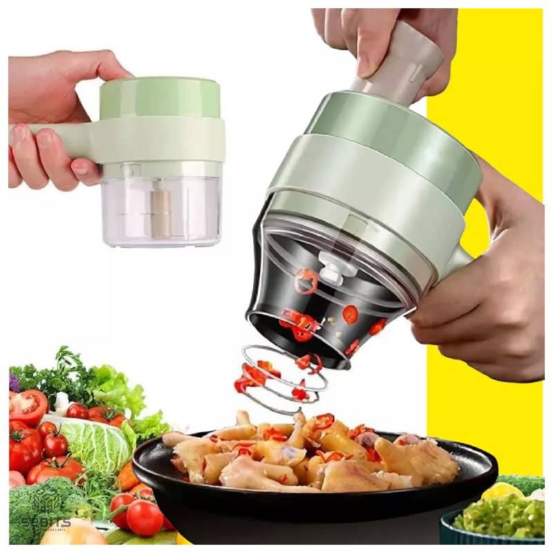 ¡Picatodo Eléctrico 4 en 1!