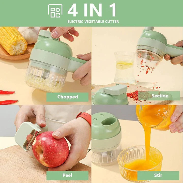 ¡Picatodo Eléctrico 4 en 1!