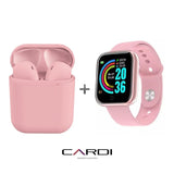 Combo 💥💯 ¡Oferta imperdible! ⌚ Smartwatch puslo cardiaco y pasos + Audífonos multicolor touch 🎁 ¡Remate total! 🎉